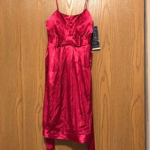 Pink party dress